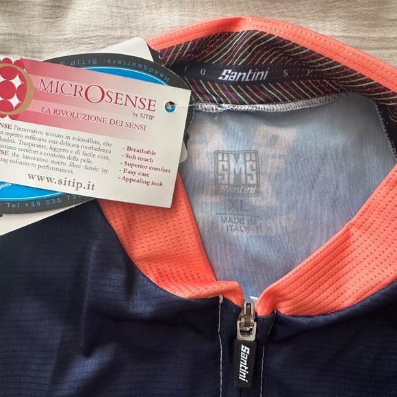 Cycling jersey - santini brand, new with tags - Picture 3 of 3